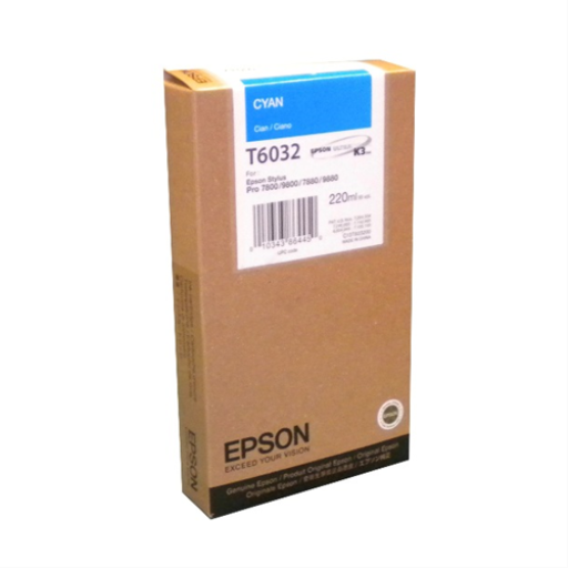 T603200 EPSON ULTRACHROME CYAN K3 POUR STYLUS PRO 7800/7880/9