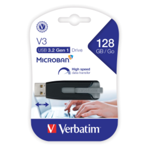Verbatim 128 Go SnG V3 USB 3.0 - Noir