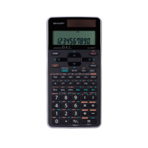 SHARP EL546XTSL Scientific Calculator – 470 Functions and Direct Algebraic Logic