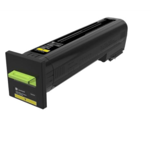 72K10Y0 Cartouche de toner jaune (8K) du programme de retour Lexmark CS/CX820,CX825,860