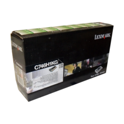Lexmark C/X746,748 Black Return Program 12K Toner Cartridge