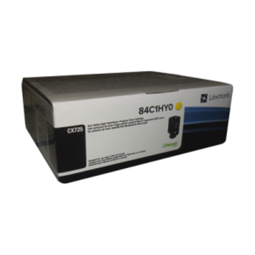 Lexmark CX725 Yellow Return Program 16K Toner Cartridge