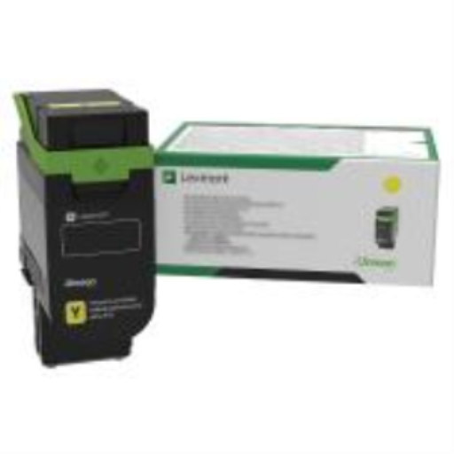 Cartouche de toner programme de retour haut rendement jaune Lexmark