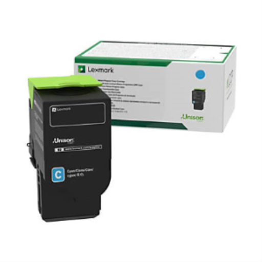 Cartouche de toner cyan pour programmes de retour Lexmark C/MC2425, 2535, MC2640, 3,5K, Référence : C241XC0