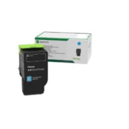 Cartouche de toner cyan 7 K du programme de retour Lexmark CS521, CS/CX622