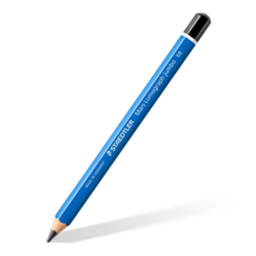Pencil Mars Lumo jumbo 6B 100% PEFC