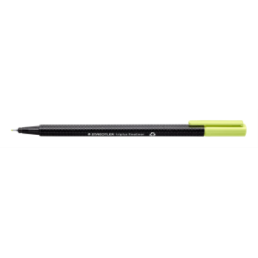 Stylo fineliner triplus 0,3 mm vert citron