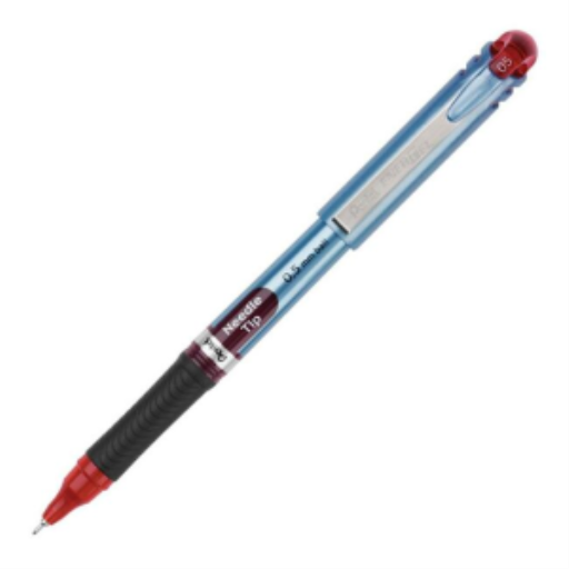 Stylo-bille à encre gel EnerGel, pointe fine (0,5 mm), encre rouge