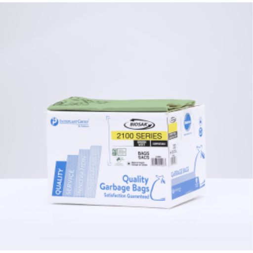 20 X 22 Green 400 Bags Compostable