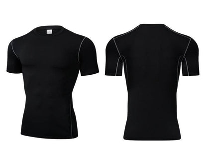 Short sleeve Muscle Fit Workout shirt for men