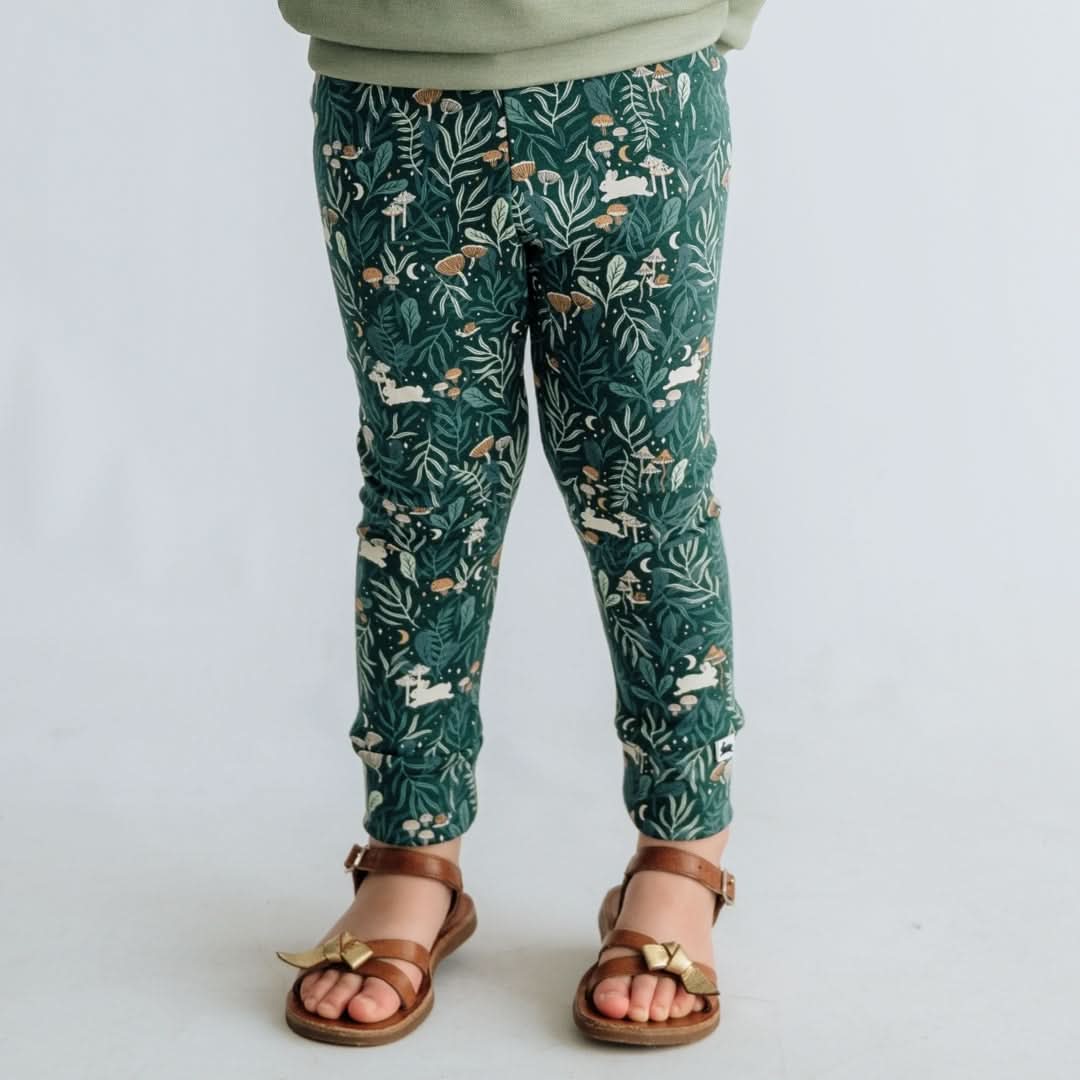Kids' Bamboo Leggings | Umber