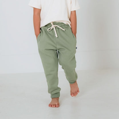 Baby/Kids' Bamboo Fleece Joggers | Black