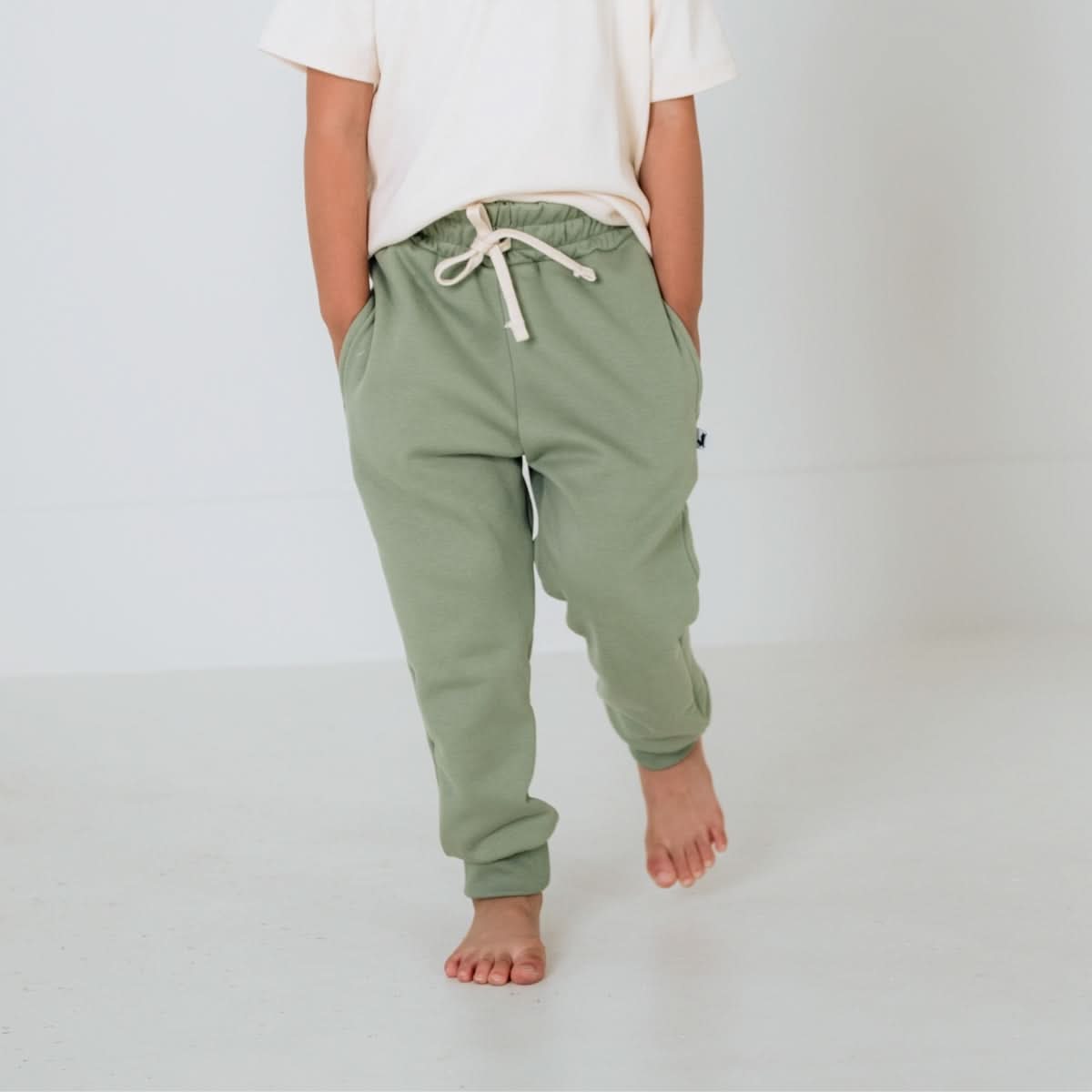 Baby/Kids' Bamboo Fleece Joggers | Dusty Lilac