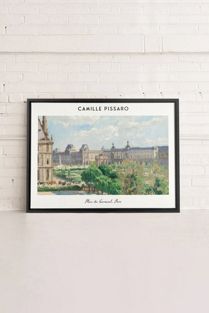 PLACE DU CARROUSEL, Acrylic on stretched canvas