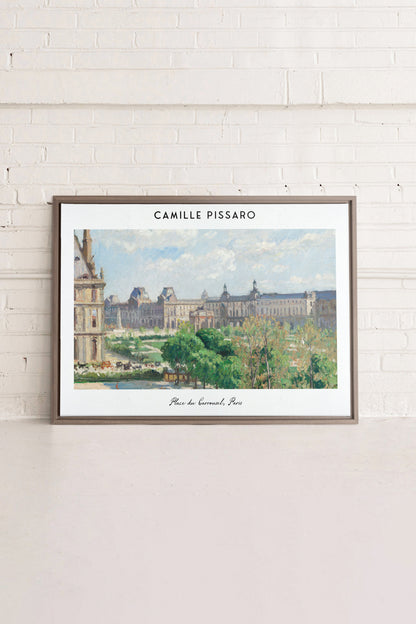 PLACE DU CARROUSEL, Acrylic on stretched canvas