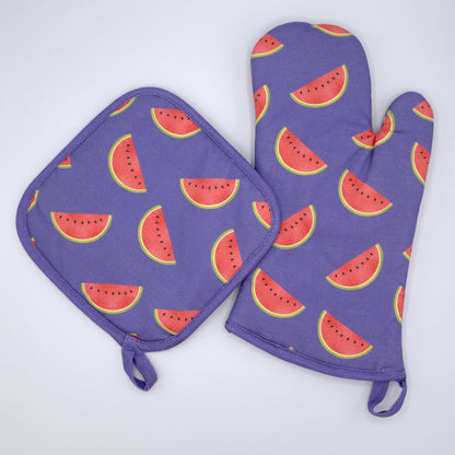 Faded Melon - Oven Mitt & Pot Holder