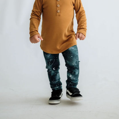 Kids' Bamboo Leggings | Celestial Floral