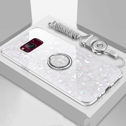 Tempered glass Samsung phone case S8 and S9