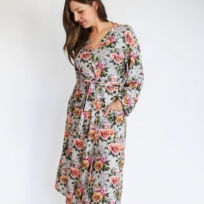 Ladies’ Bamboo Robe | Olive