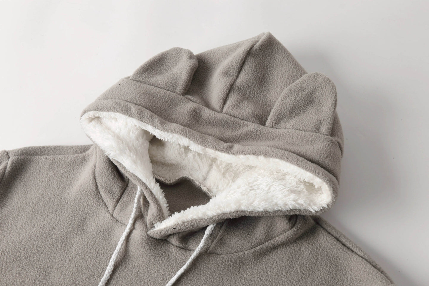 Sweatshirt With Pockets – Women’s Casual Solid Cat Lover Hoodie