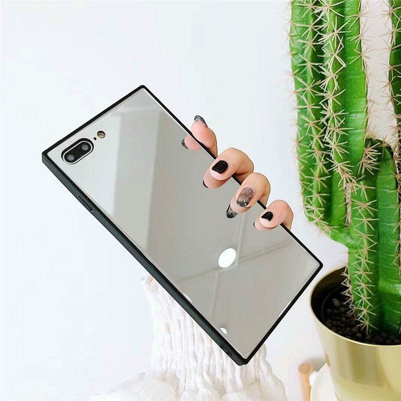 Glass Mirror phone case Women iphone case