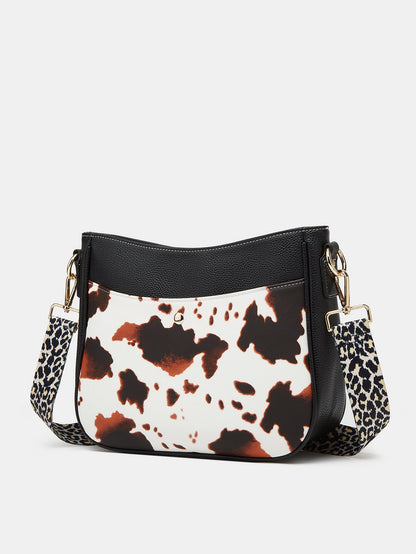 Women's Simple Crossbody Bag – PU Leather Shoulder Purse for Everyday Use