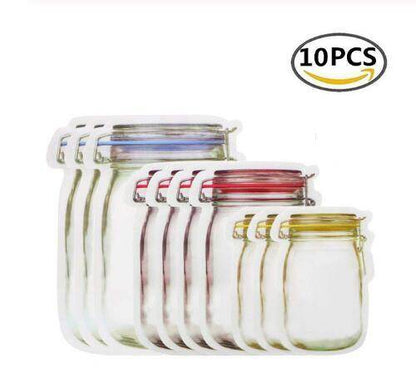 Reusable Snack Bag Biscuit seal Bag