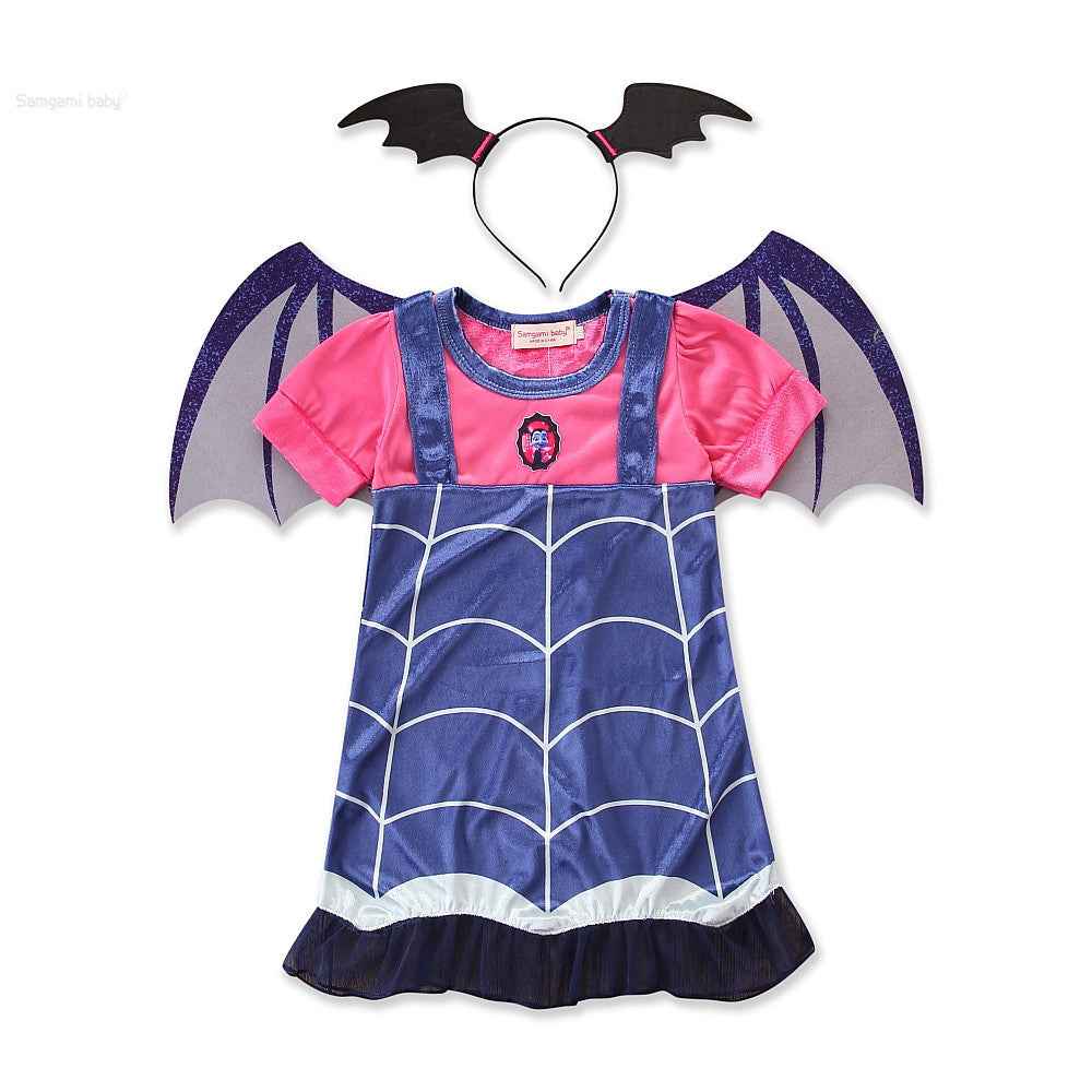 Girls Halloween Princess Dress | Cute Cotton Party Dress