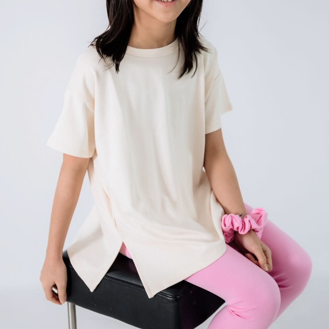 Youth Bamboo Oversized T-Shirt | Tidal Blue