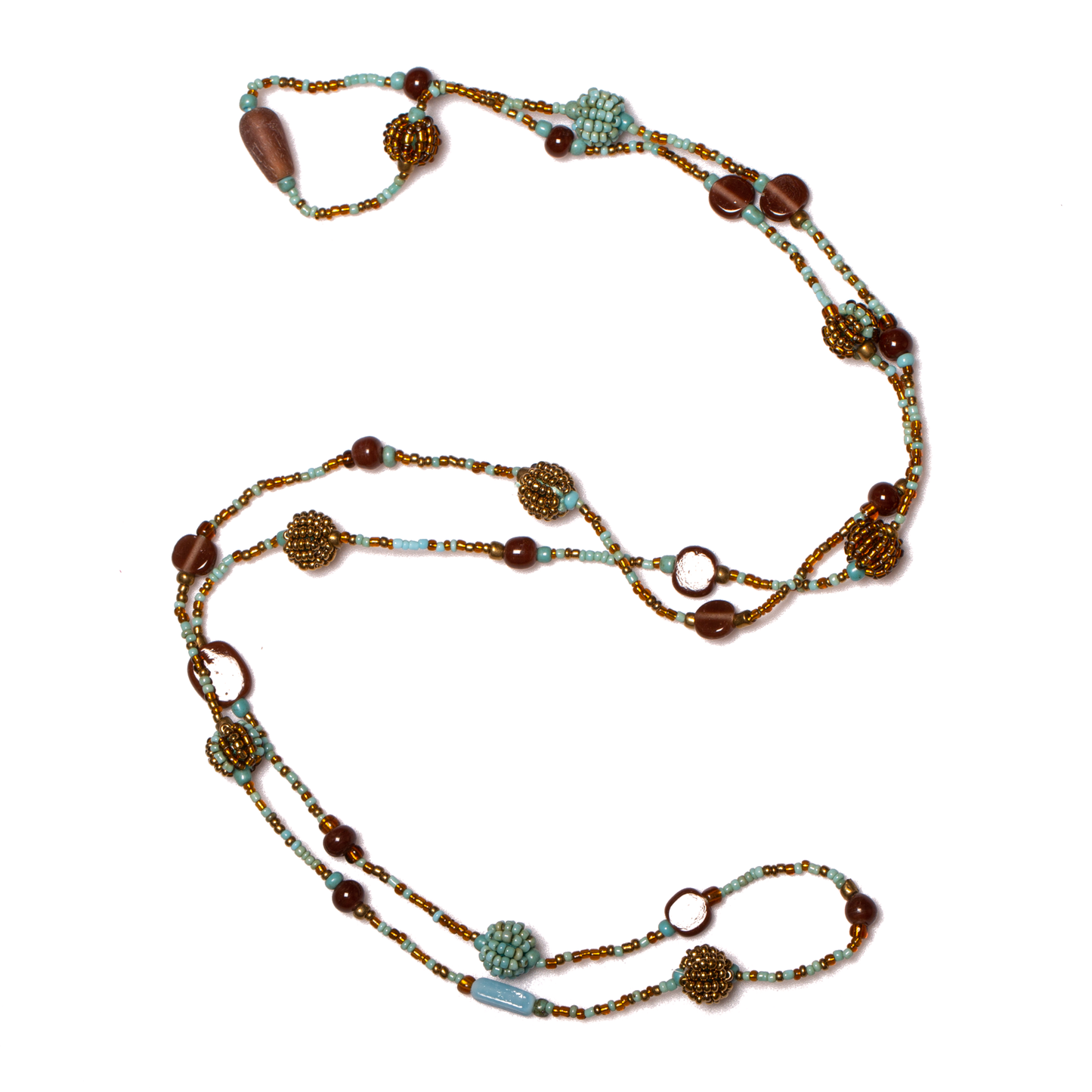 Collier Long à Boules