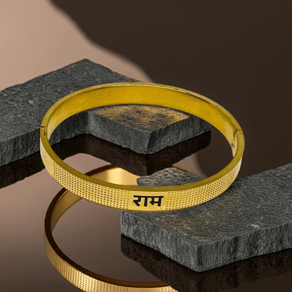 18K Gold-Plated Ram Bangle | Hindu Bangle