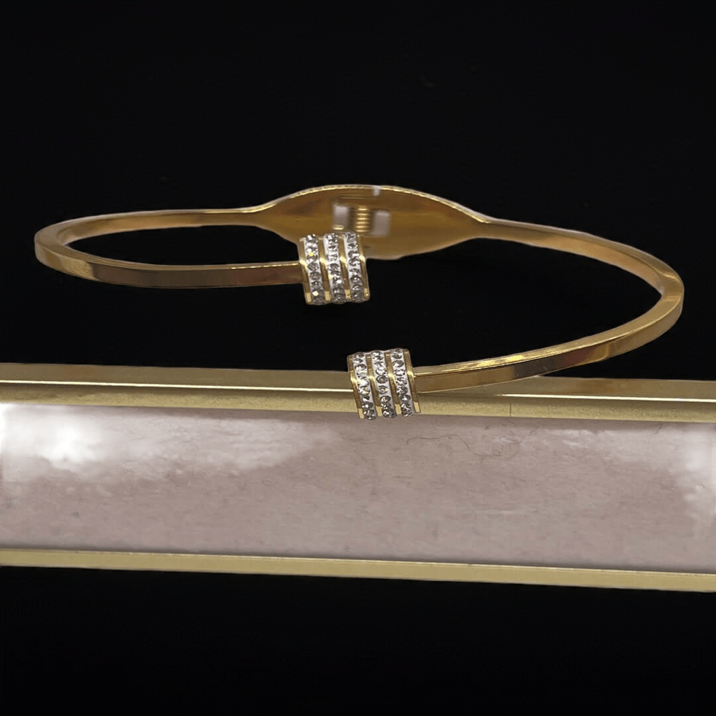 18k gold plated Zirconia diamond bracelet