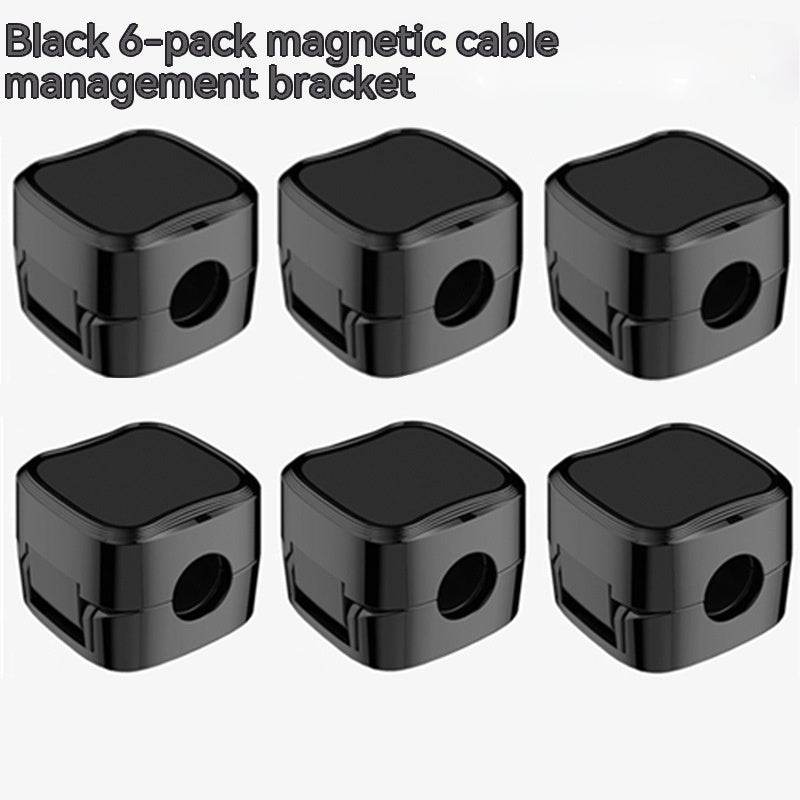 Under  Desk Cable Management System Wire Magnetic Cable Organizer