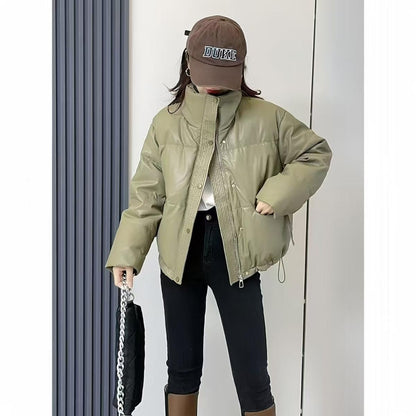 Women's Warm Wash-Free Loose-Fit Padded Cotton Coat