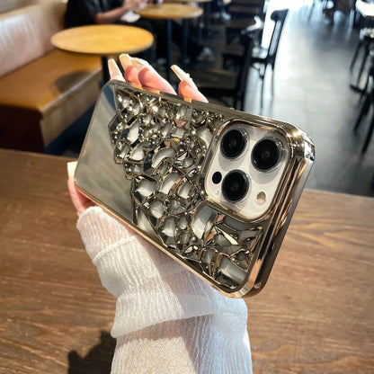 Electroplating Hollow Cooling Mirror iphone Case