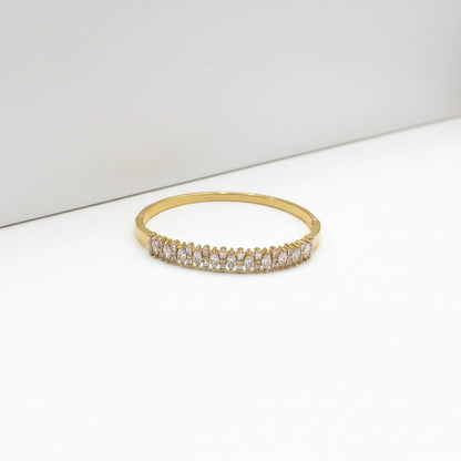 Celestial Spark Bangle | Luxury Gold Plated Jewelry for Everyday Glam