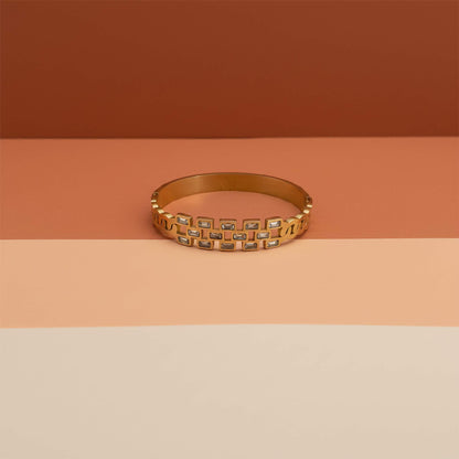 Radiant Links Crystal Bangle