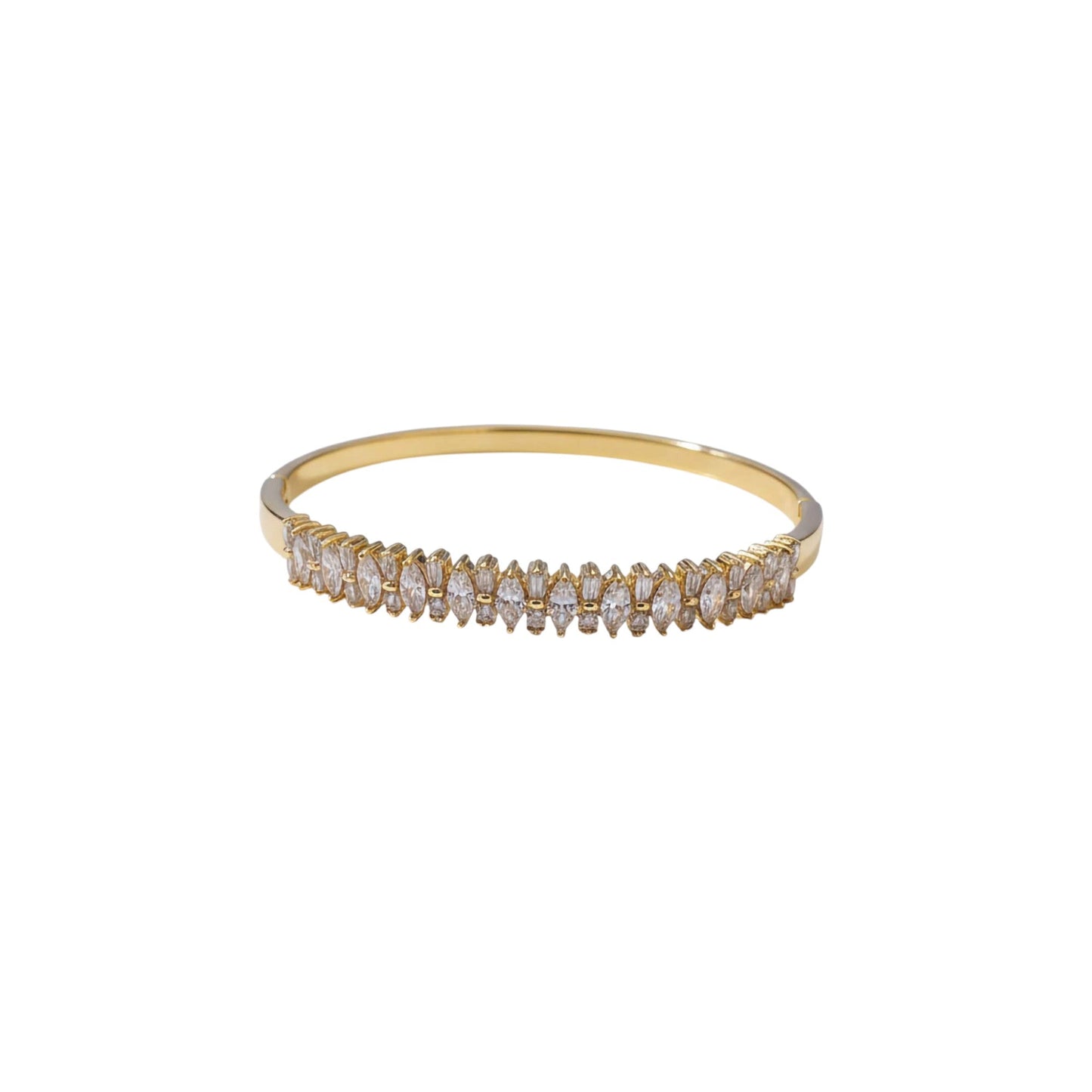 Celestial Spark Bangle | Luxury Gold Plated Jewelry for Everyday Glam