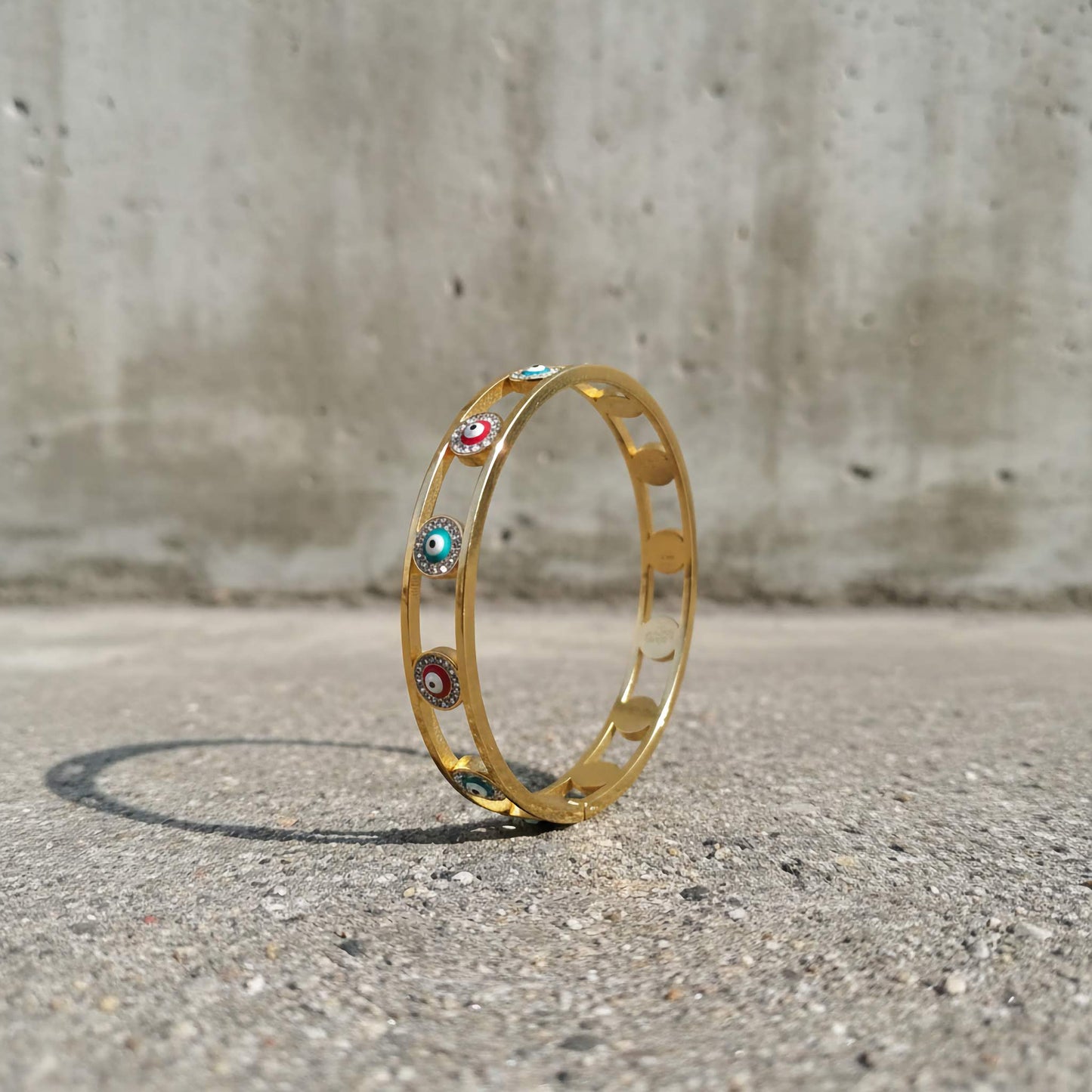 Multicolour Aura Protection Bangle -  for Positivity & Style