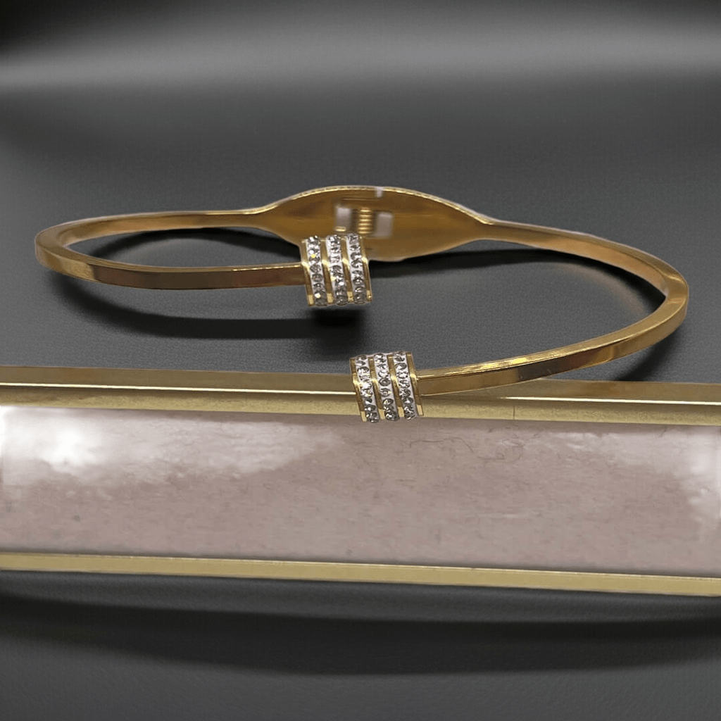 18k gold plated Zirconia diamond bracelet