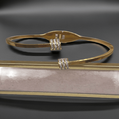 18k gold plated Zirconia diamond bracelet