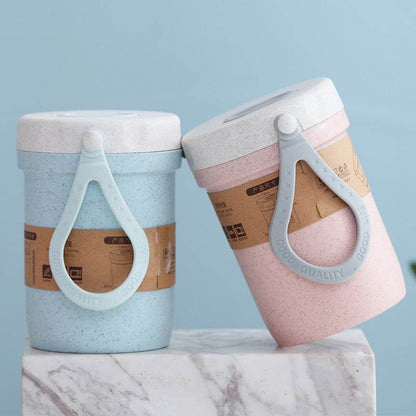 Plastic Microwaveable Sealing food and Beverage Cup Carrier