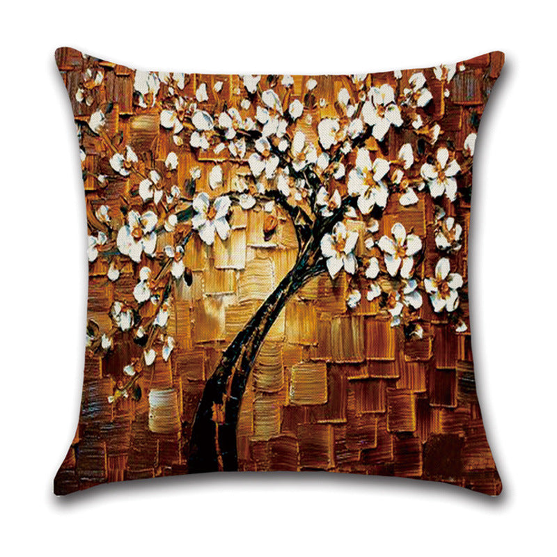 Nature Landscape Throw Pillow Cover – American Country Style Home Décor