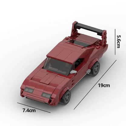 Building Blocks Assembled Racing Toy