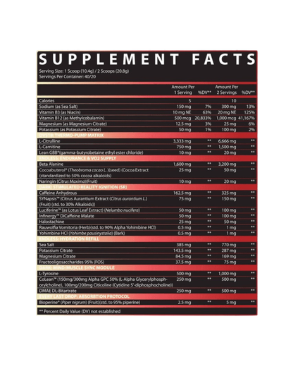 INSPIRED Pre-Workout