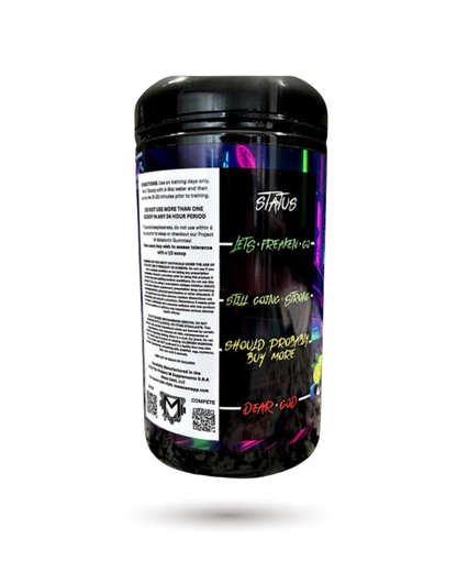 Project M MINDBENDER V5 High Stim Pre-Workout 40/20 Servings