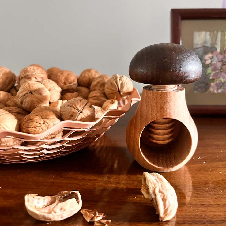 Casse-Noisette en Bois Champignon