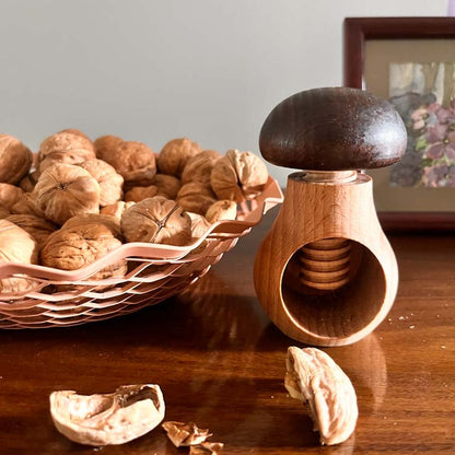 Casse-Noisette en Bois Champignon
