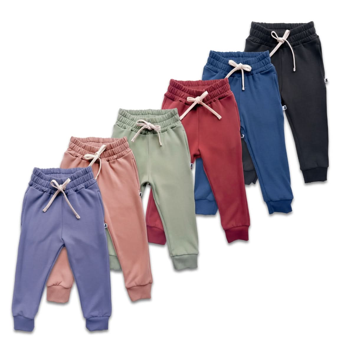 Baby/Kids' Bamboo Fleece Joggers | Black