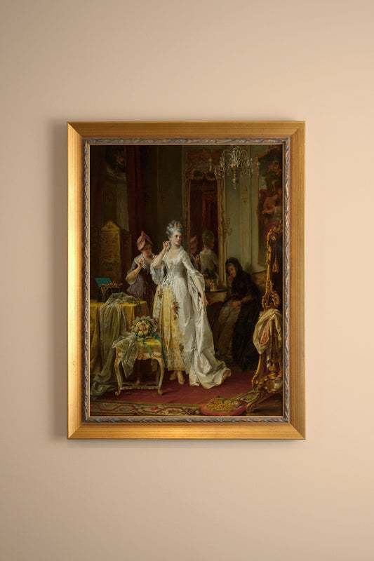 ROYAL ROOM, ORNATE VINTAGE FRAME